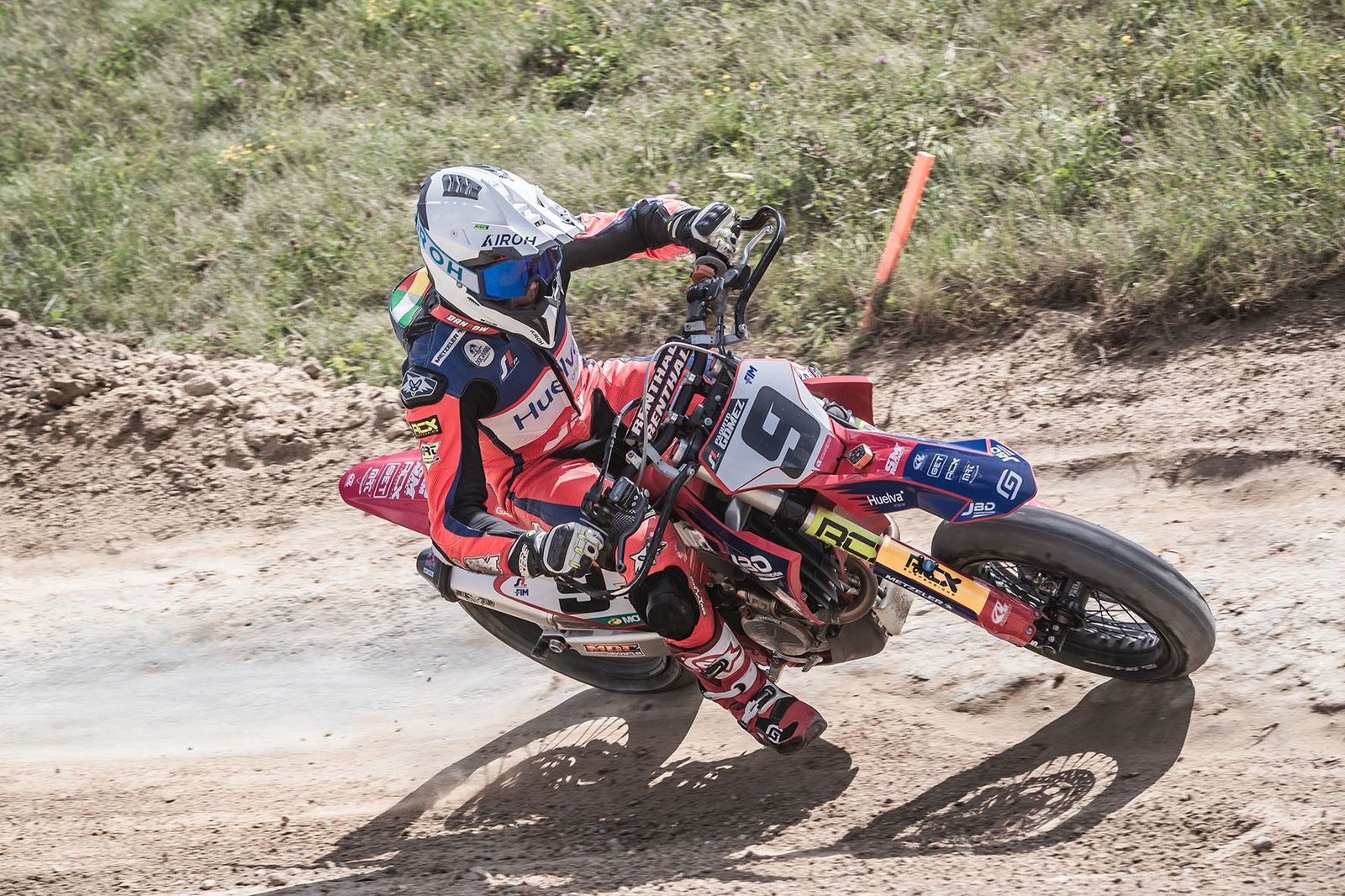 Paquito Gómez en acción durante la carrera celebrada en Polonia.