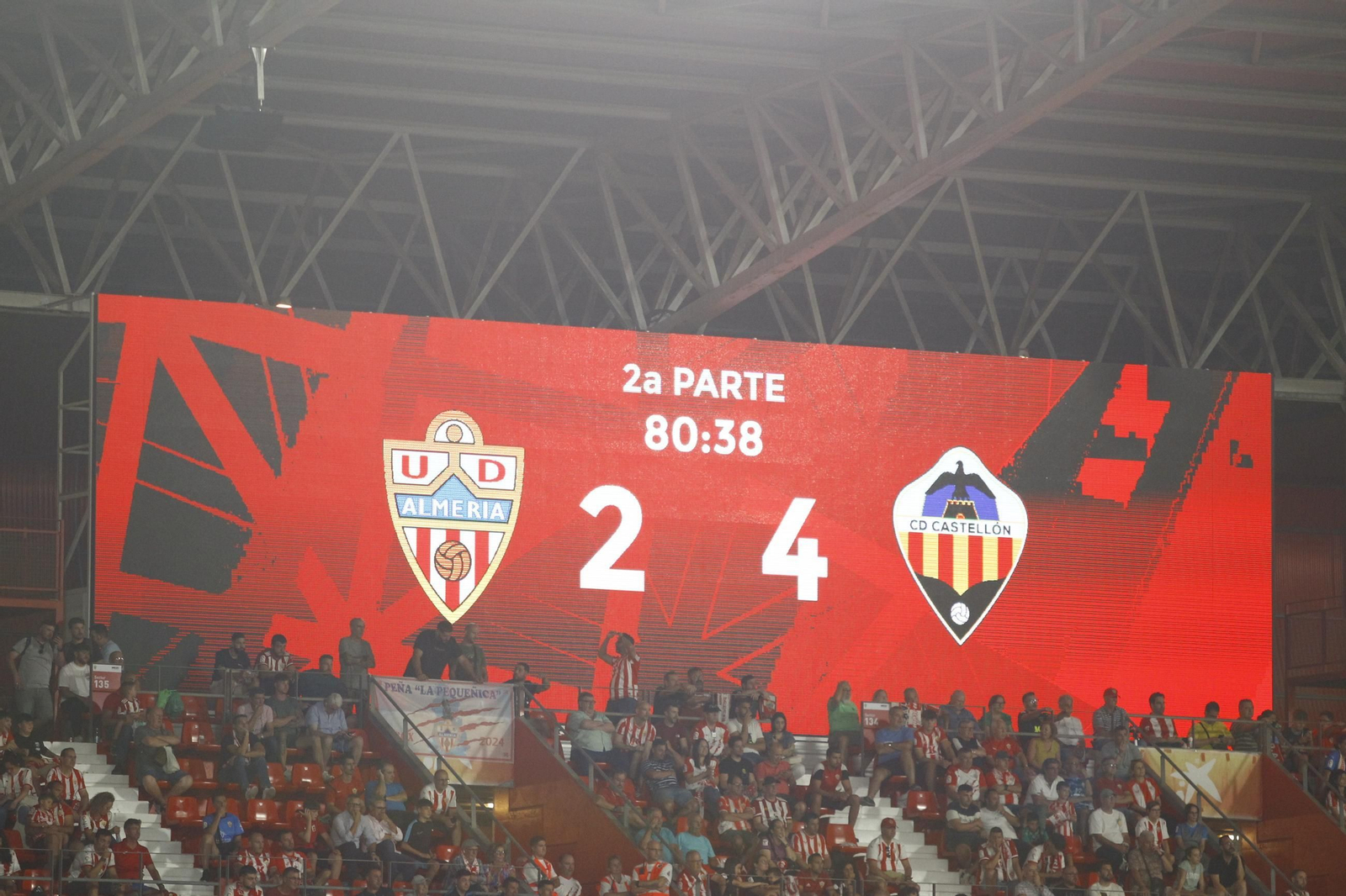 El partido U.D. Almería-C.D. Castellón en imágenes