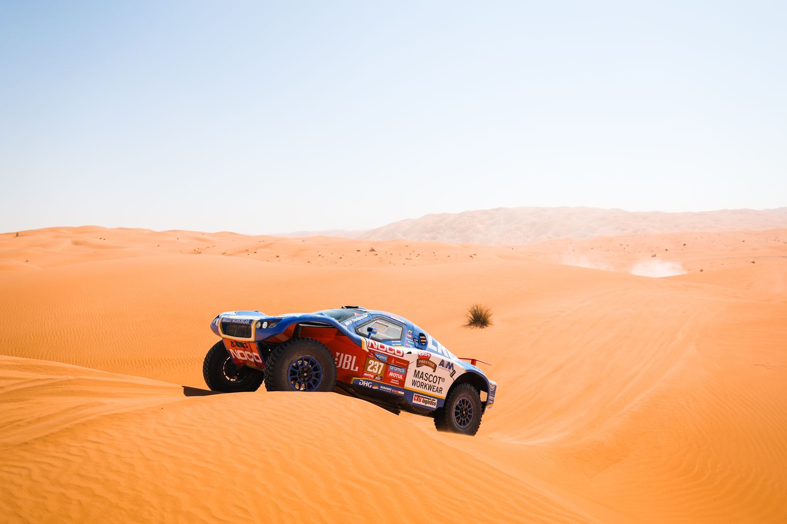 Las espectaculares imágenes del Dakar por las dunas