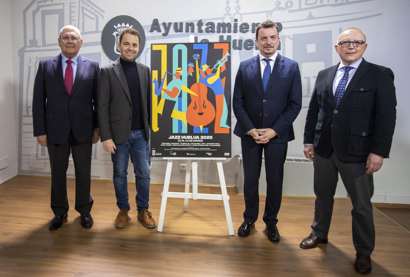 Presentación del Festival Jazz Huelva 2020, que se celebrará en marzo.