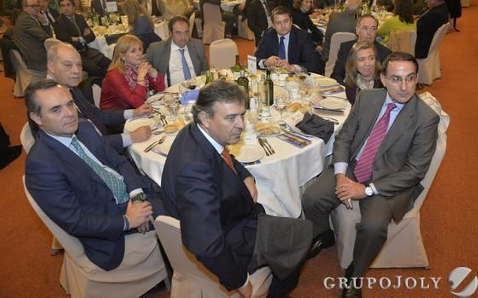 Francisco Arteaga, Juan Francisco Bueno, Jorge Ramos, María José García Pelayo, Tomás Valiente, Antonio Sanz, Manuel Atencia, Felisa Panadero y Javier González de Lara. / Juan Carlos Vázquez