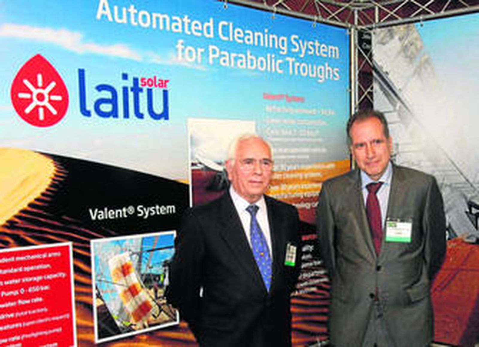 El presidente del grupo Dominguis, José Dominguis, y el director general de Iturri, Juan Francisco Iturri.