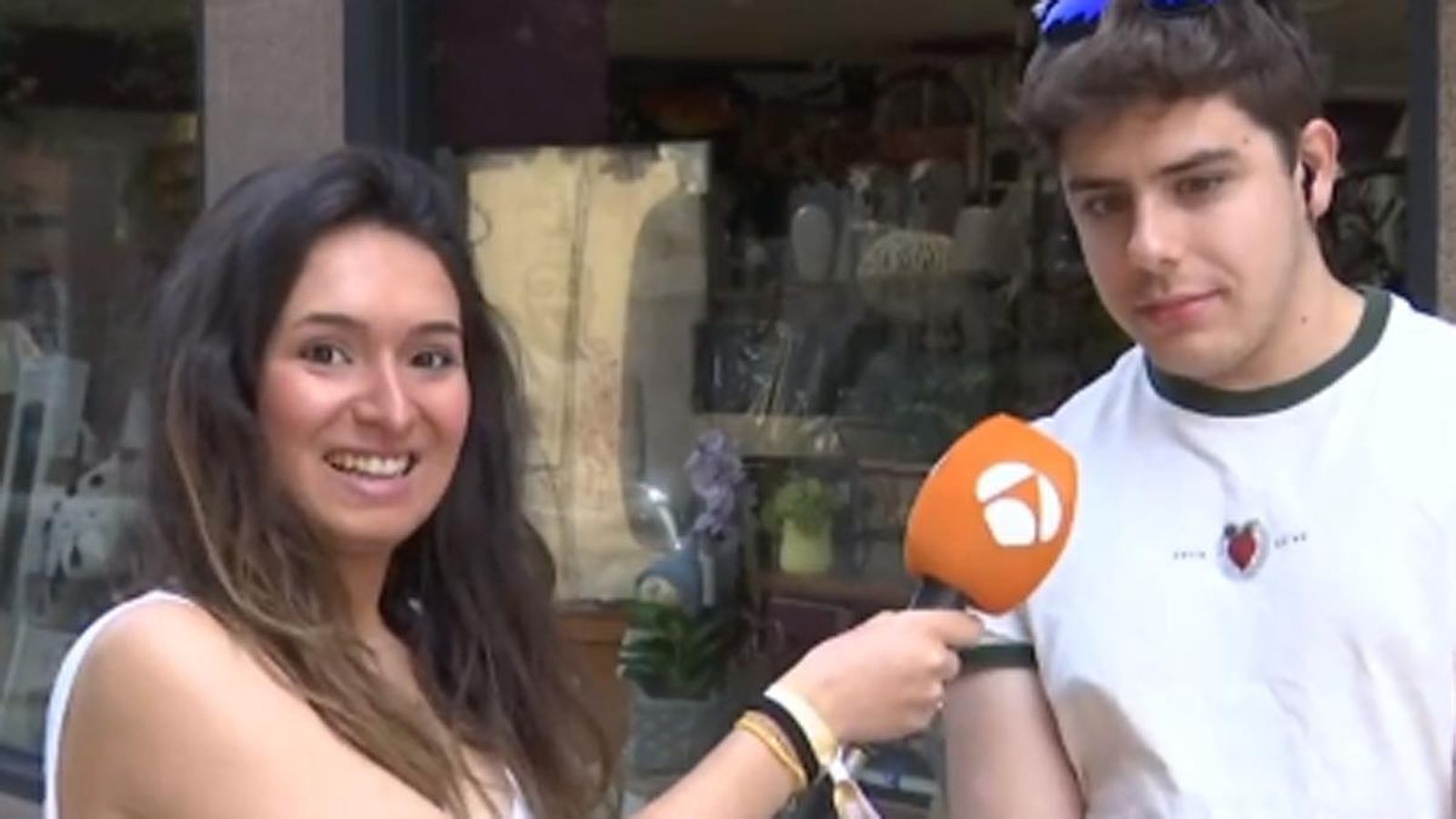 Marina, la reportera sorprendida por las palabras de Susanna Griso