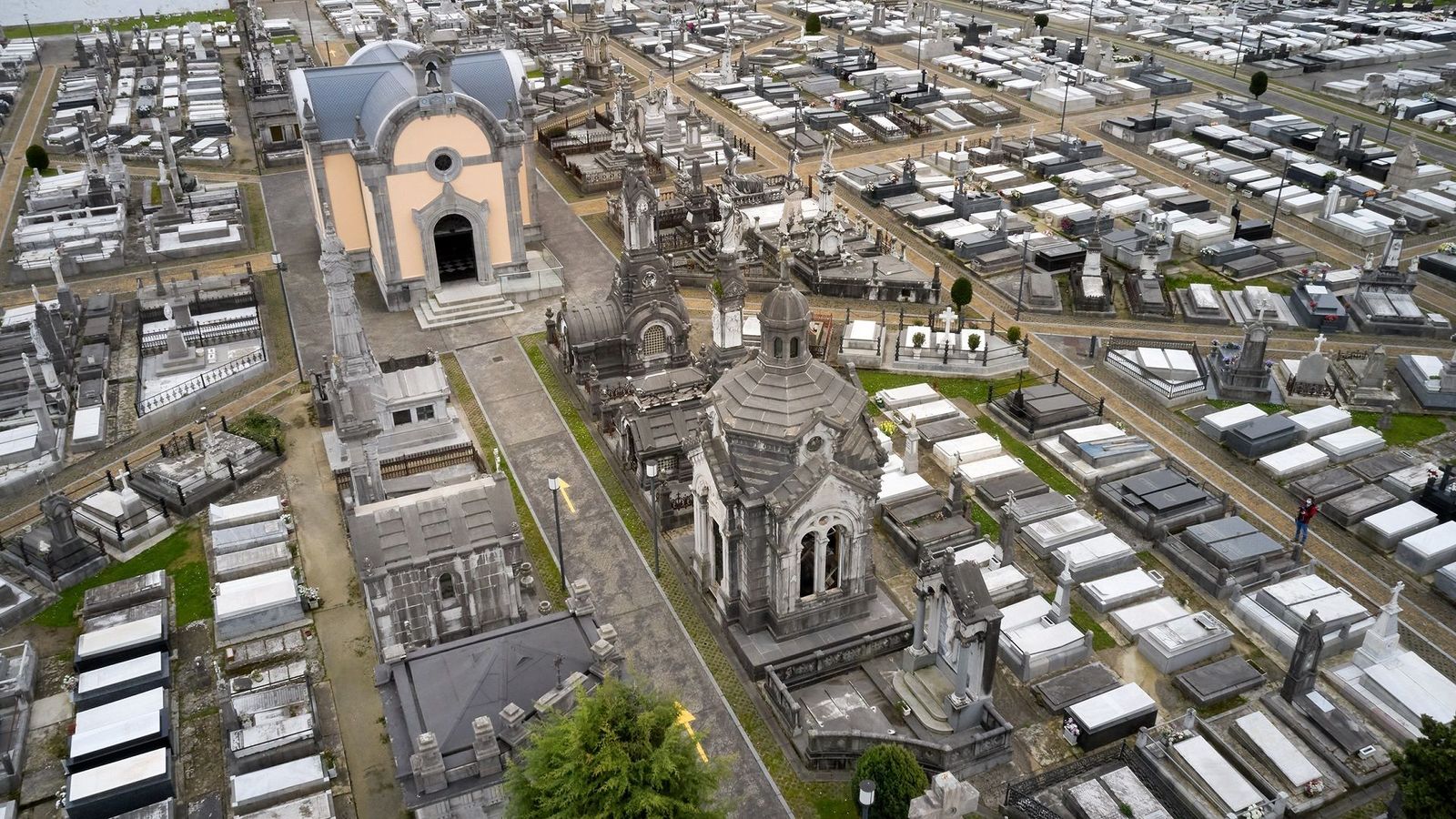 Imagen del cementerio parroquial de La Carriona