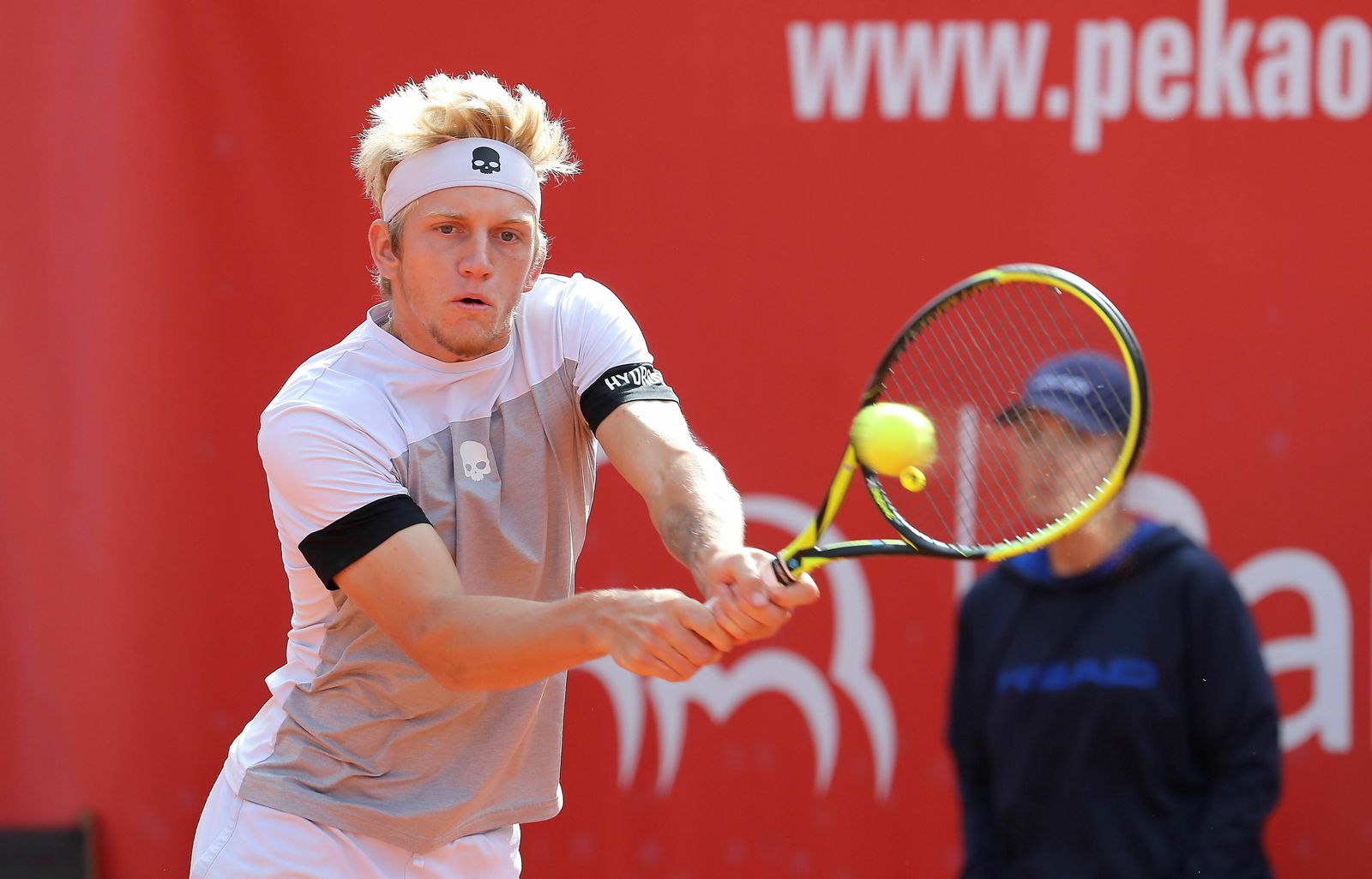 Alejandro Davidovich, durante un partido