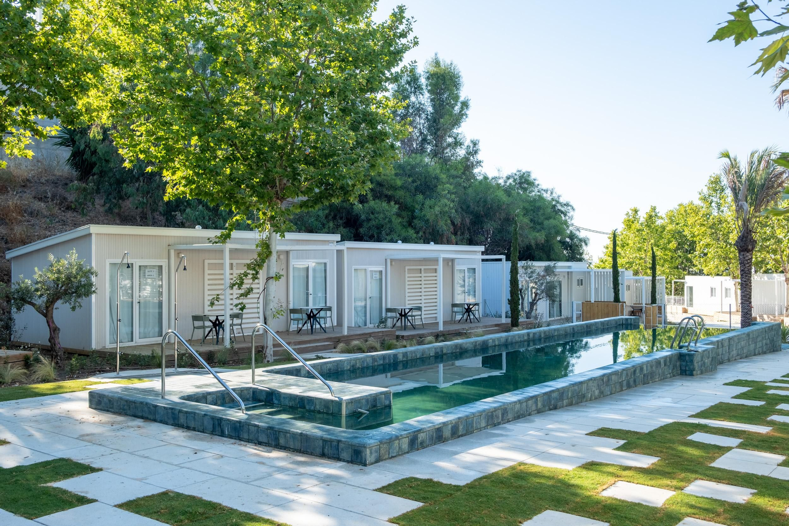 Las instalaciones del Costa del Sol Glamping Village. Las instalaciones del Costa del Sol Glamping Village.