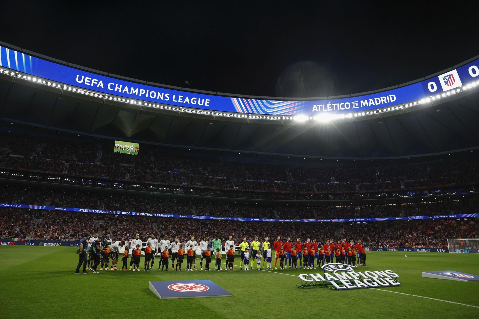 Las fotos del Atlético de Madrid-Eintracht