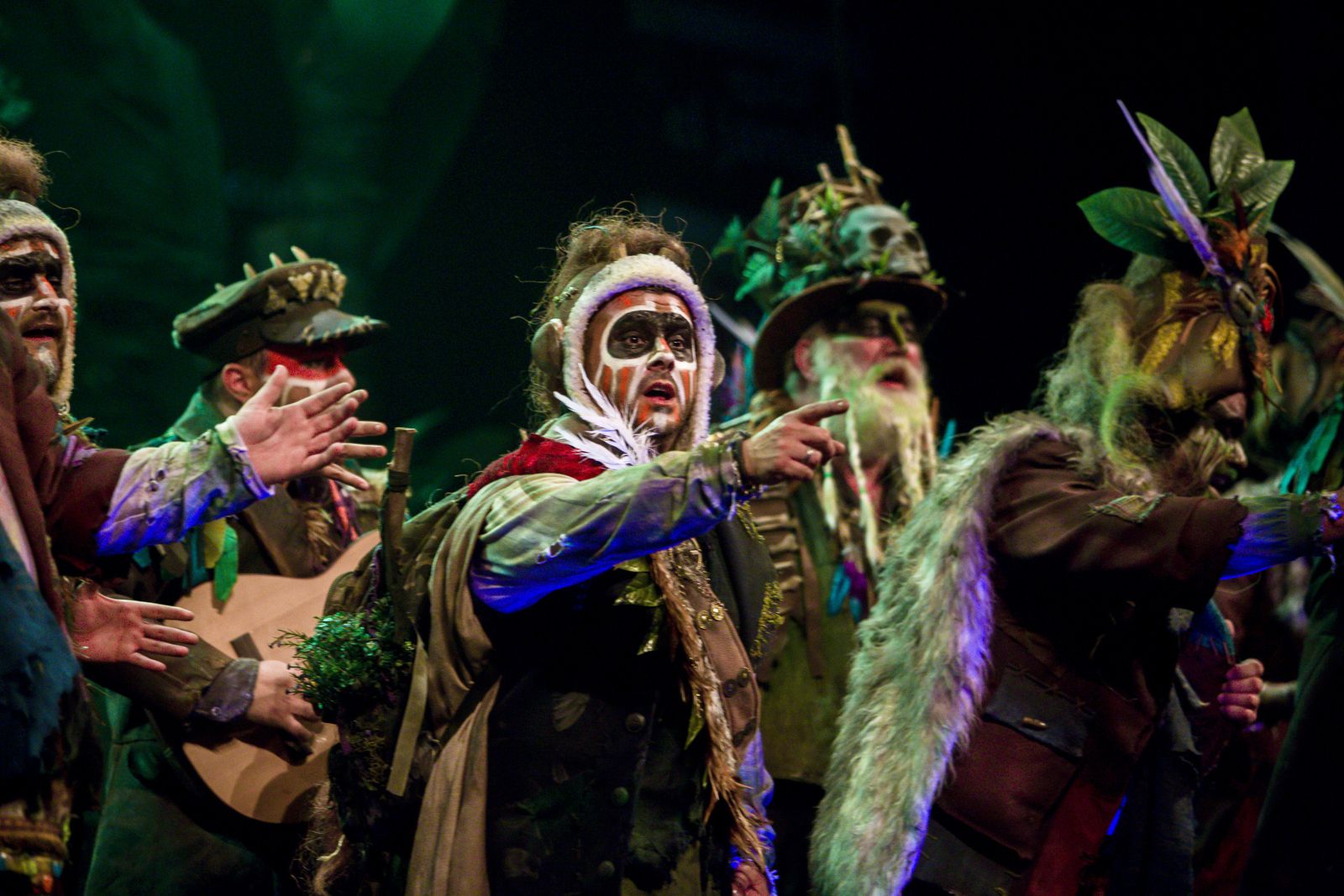 Comparsa Los salvajes