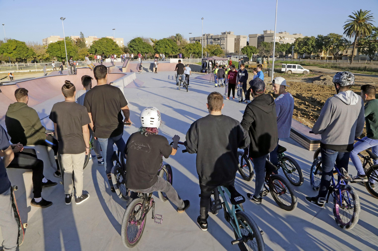 Inauguración del nuevo Skate Park en el complejo deportivo de Chapín