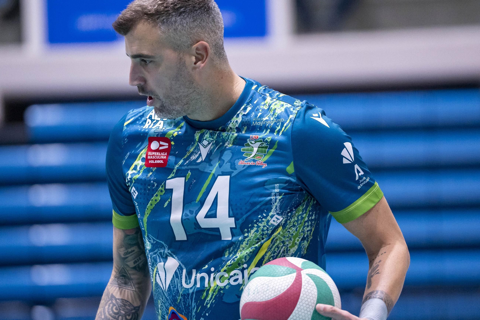 Las imágenes del partido de Superliga entre Unicaja Costa de Almería y Instercap Asisa Tarragona