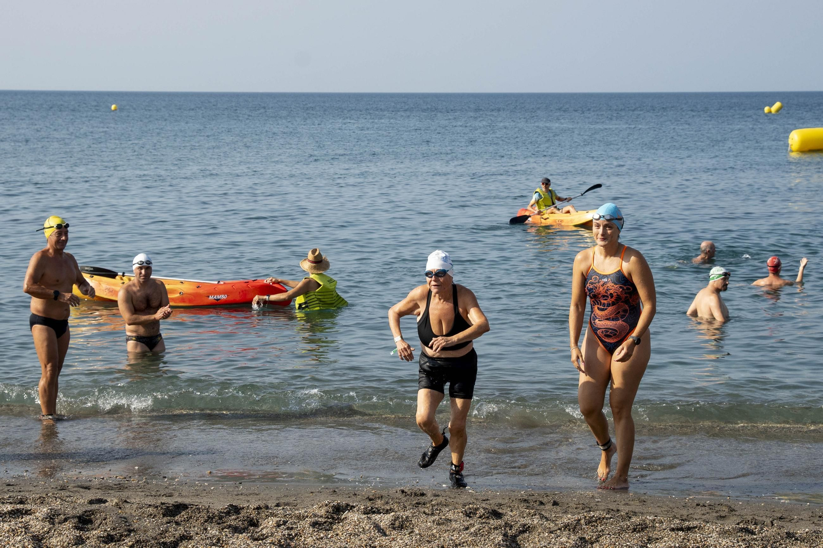 Travesía a nado Carlos Tejada de Almería