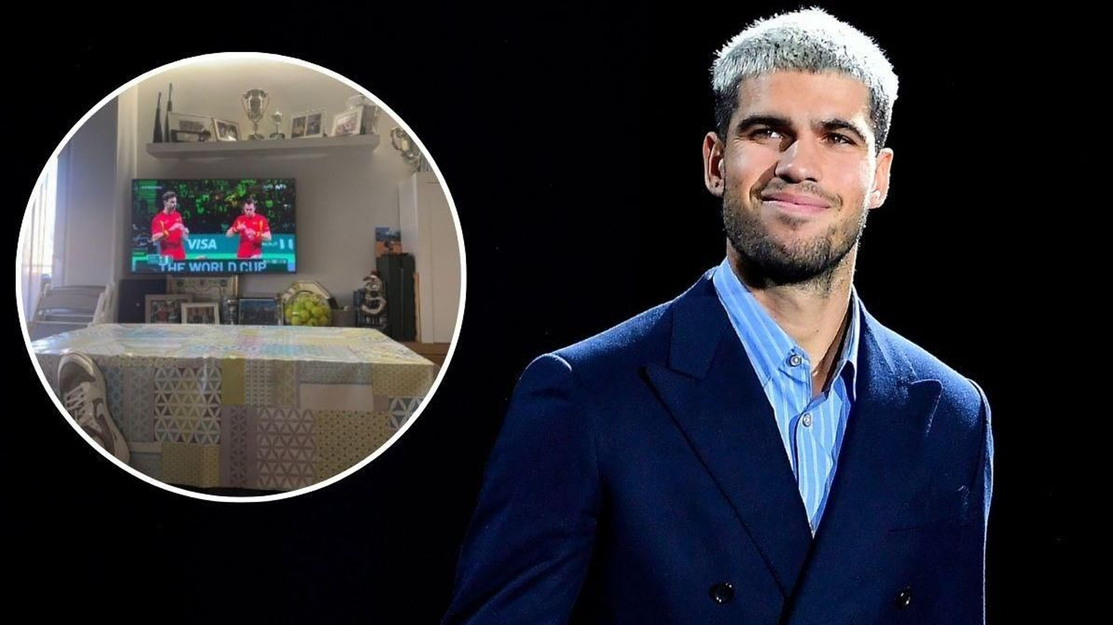 La foto de Alcaraz desde el salón de su casa que revoluciona las redes