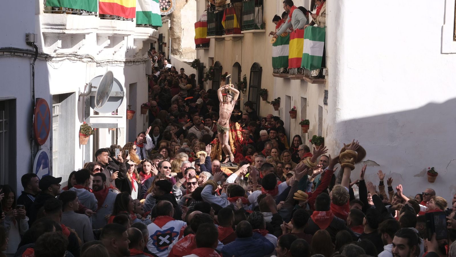 San Sebastián y los roscos de Lubrín, en fotos