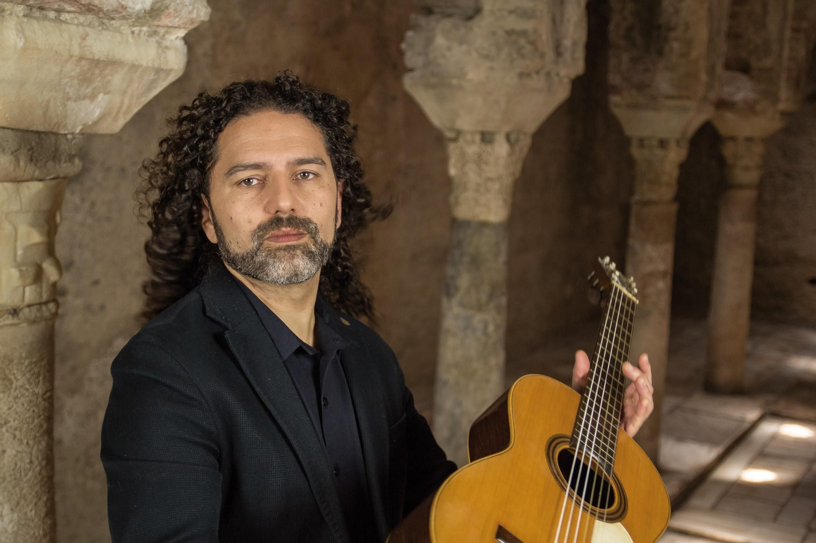 El guitarrista Juan Francisco Padilla (Almería, 1975)