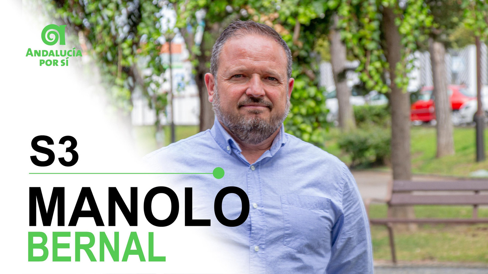 Suplente. Manolo Bernal. Reservista de la Armada y gerente de empresa de reformas integrales. 48 años.