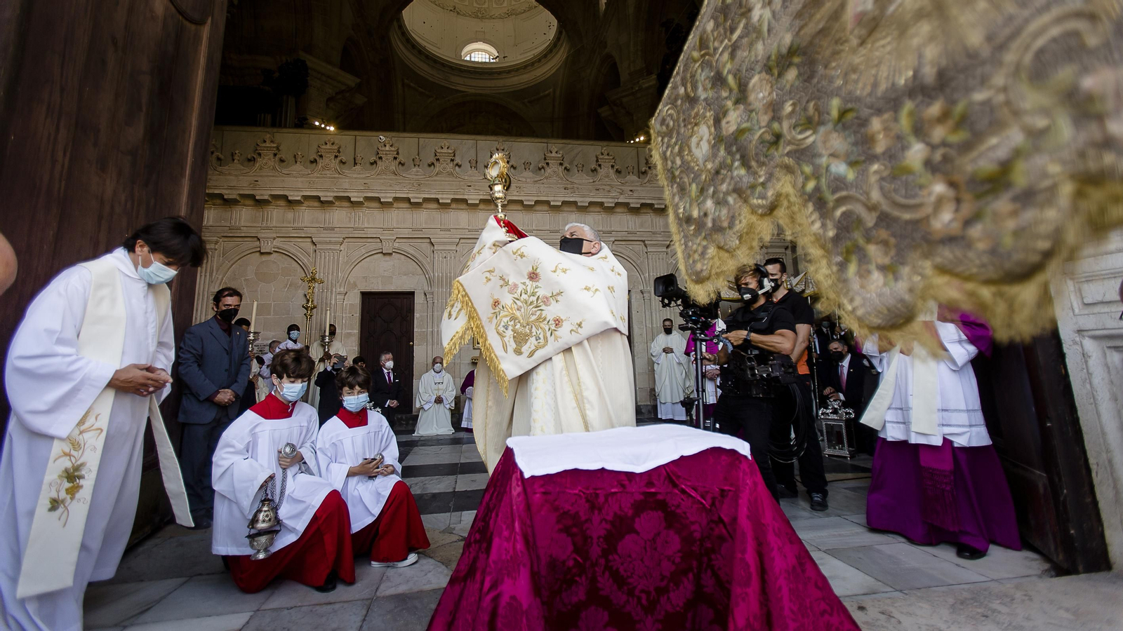 Las imágenes de la celebración del Corpus en Cádiz