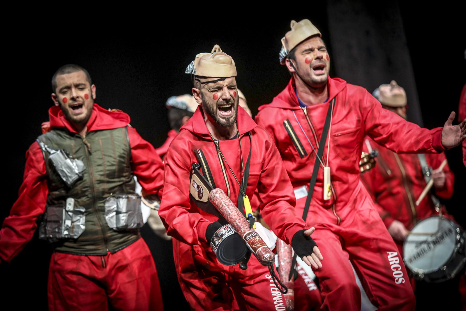 Chirigota La casa de papelillos