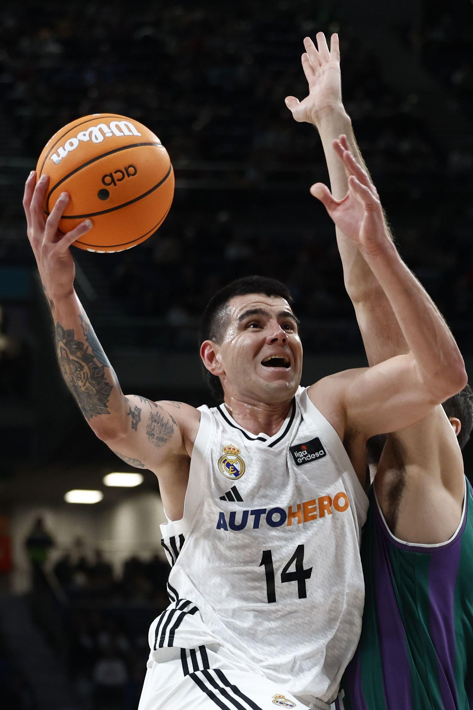 El Real Madrid-Unicaja, en fotos