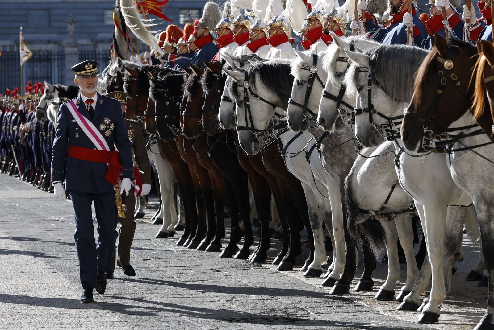 Las fotos de la celebración de la Pascua Militar en el Palacio Real