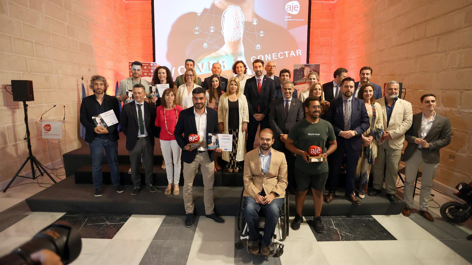 Entrega de premios de la Asociación de Jóvenes Empresarios en Jerez