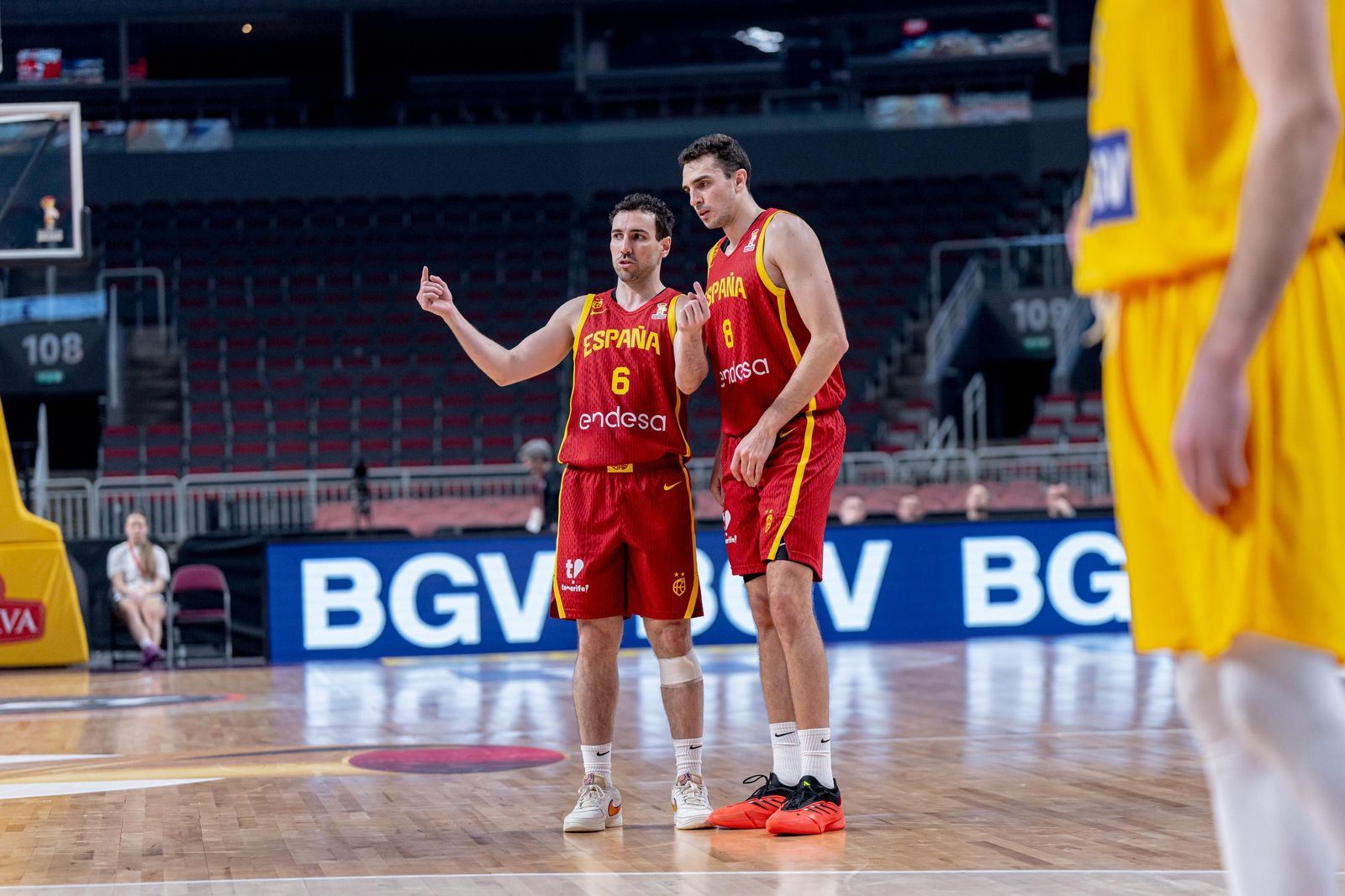 Las mejores fotos del Ucrania-España de baloncesto