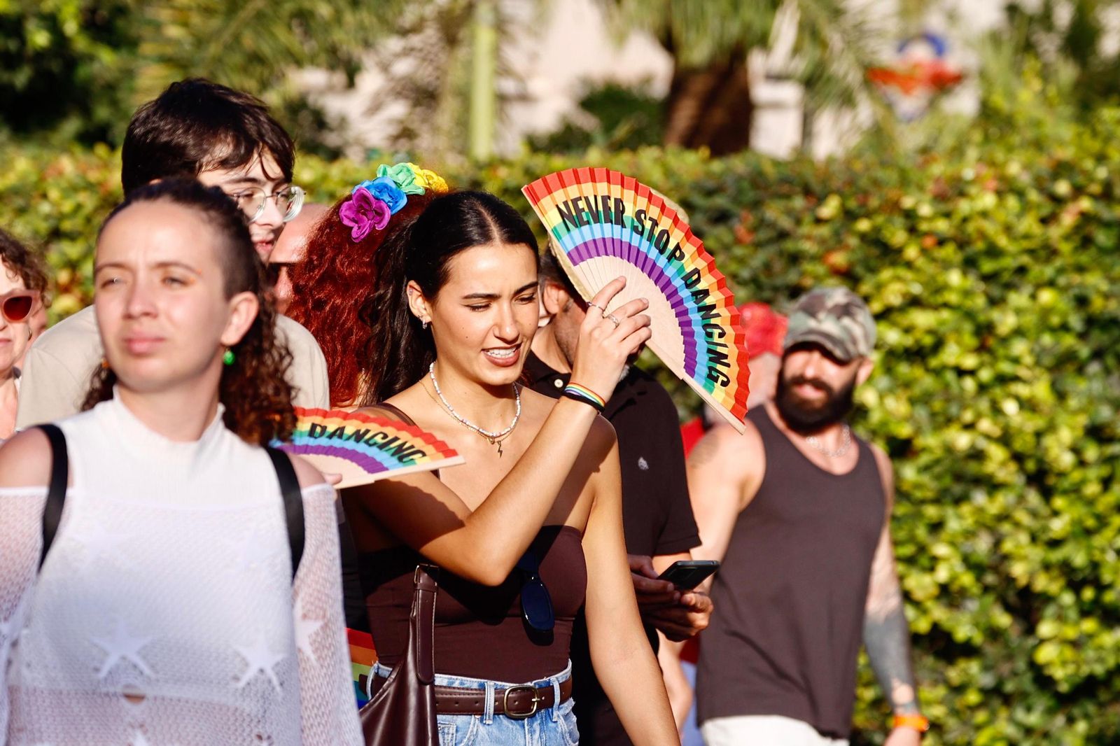 La manifestación en Málaga por el Día del Orgullo, en fotos