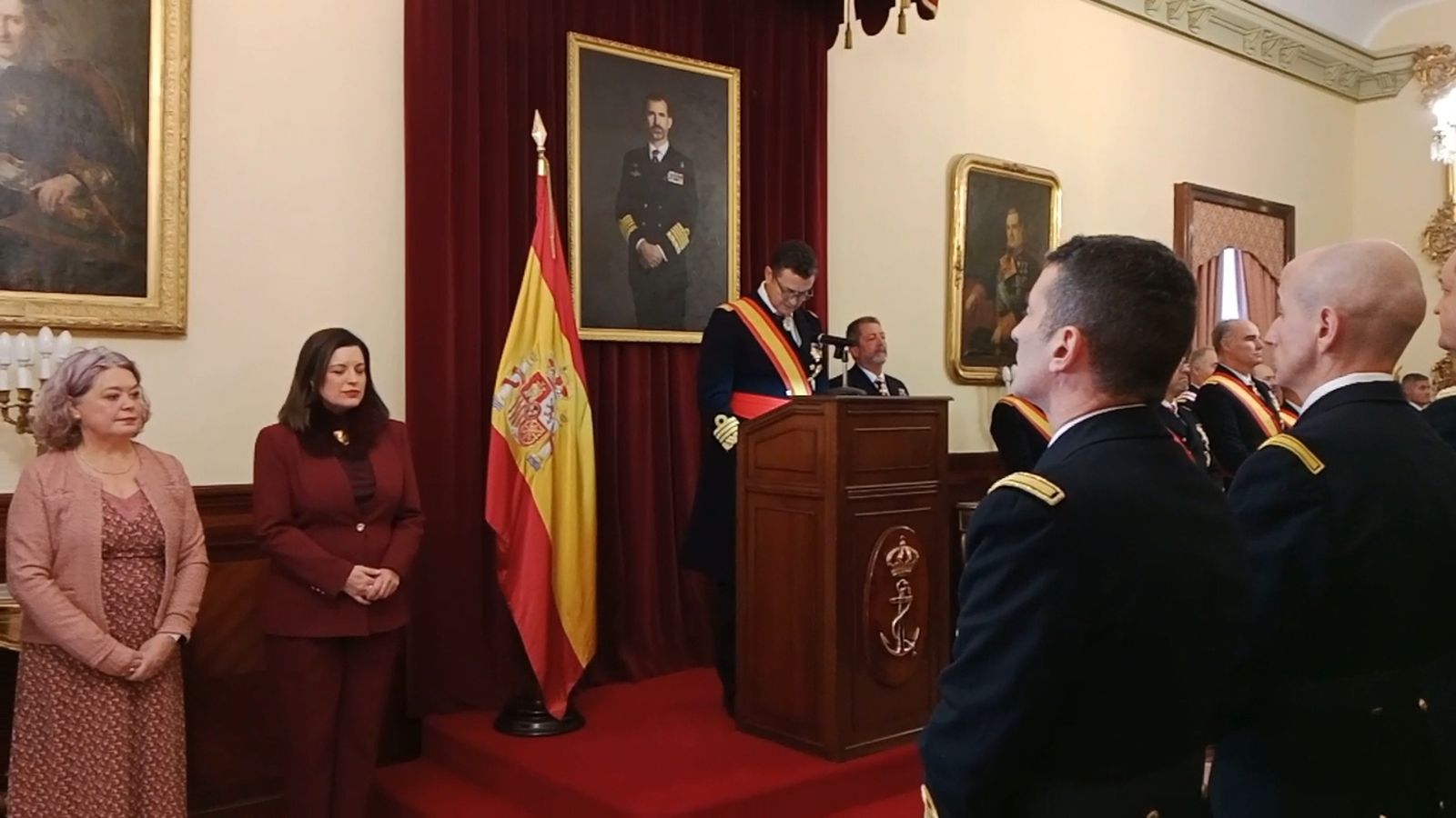 La Armada celebra la Pascua Militar en la antigua Capitanía de San Fernando