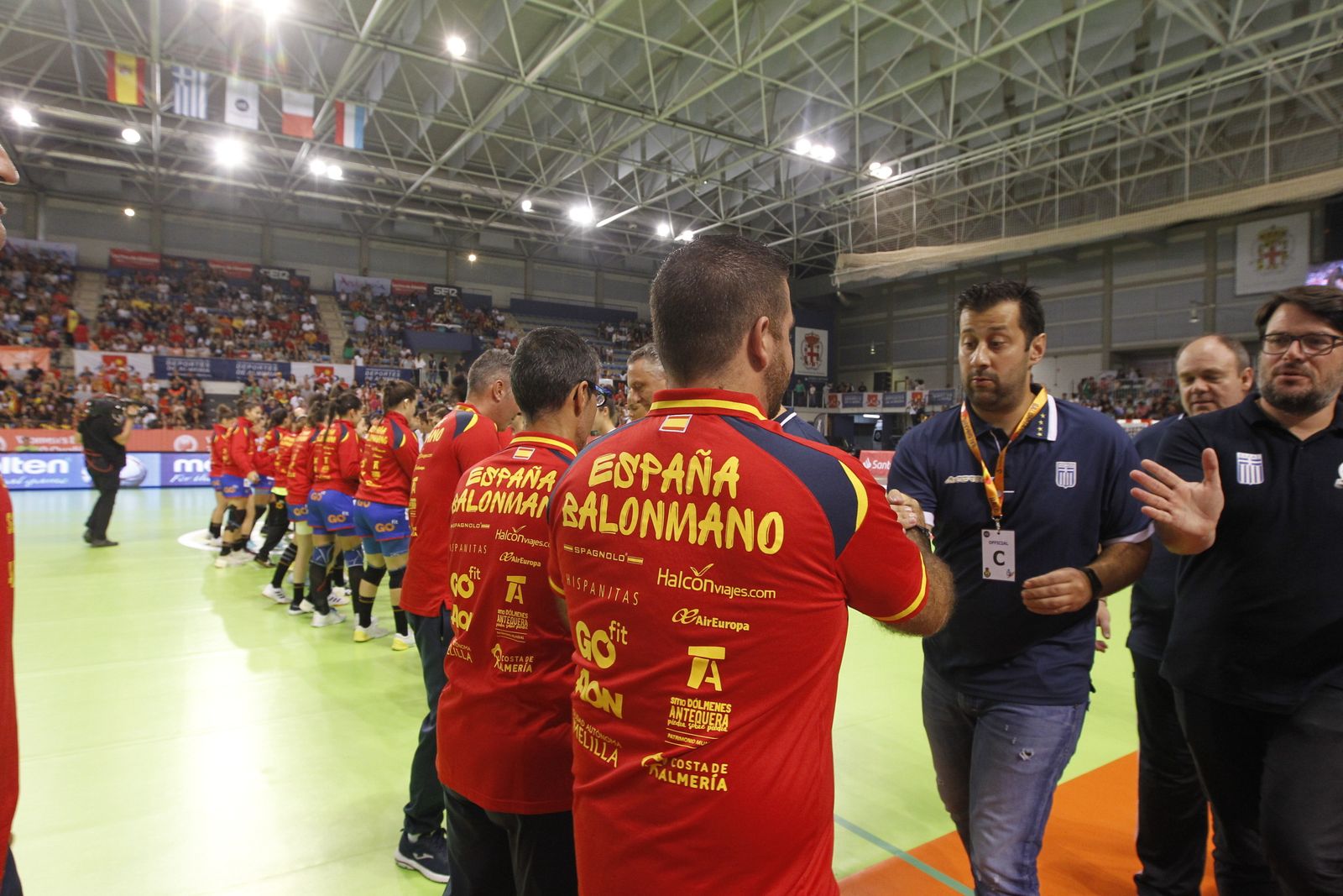 Fotogalería España-Grecia. Balonmano Femenino, fase clasificación Euro 2020