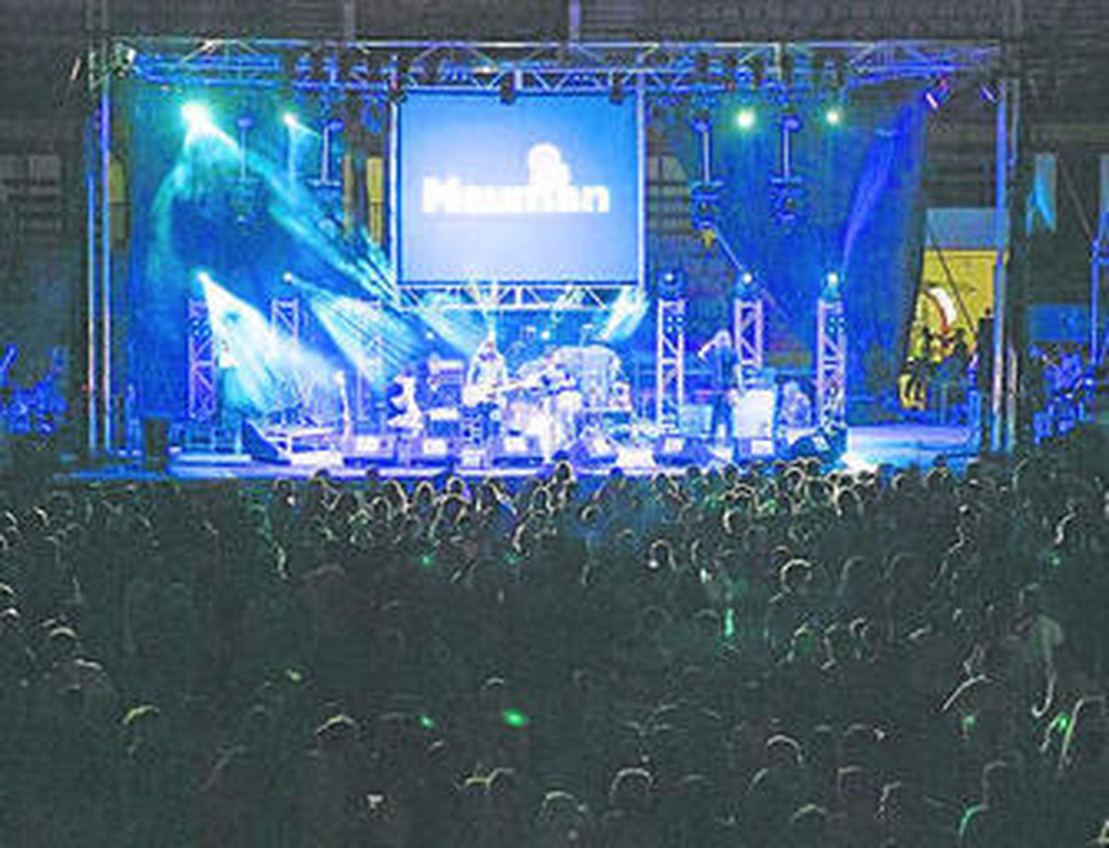 El grupo Neuman durante su actuación en el Pulpop Festival.