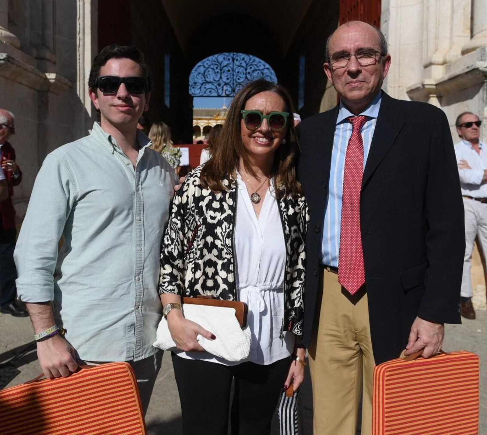 Ignacio de Blas, Mariló Romero y Carlos María de Blas