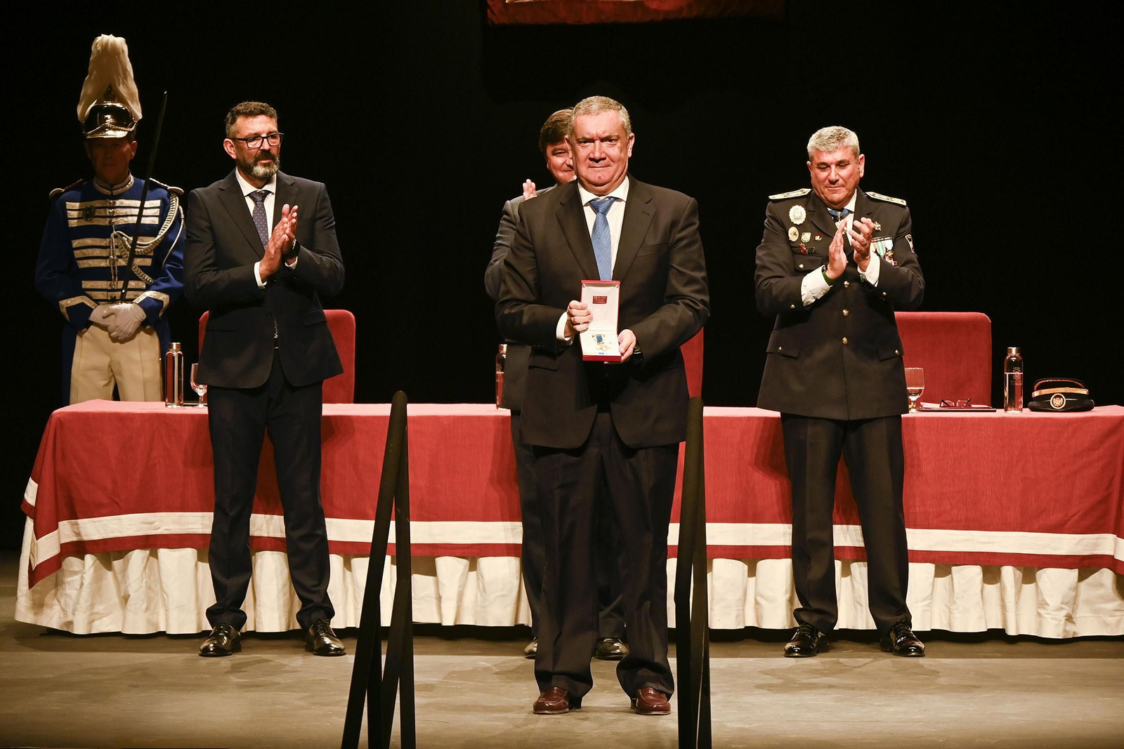 Imágenes del acto del Día de la Policía Local de Huelva