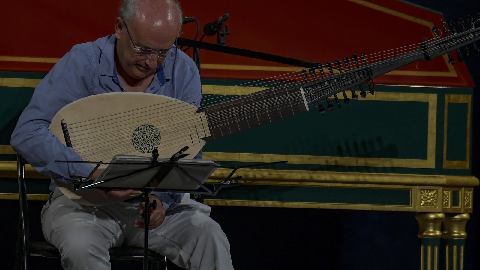 José Miguel Moreno, anoche en el Carlos V.