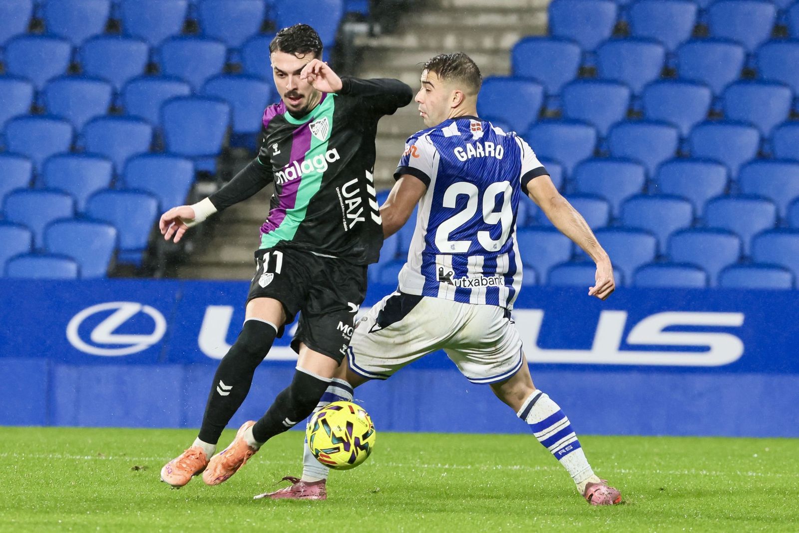 Real Sociedad-Málaga CF, en fotos