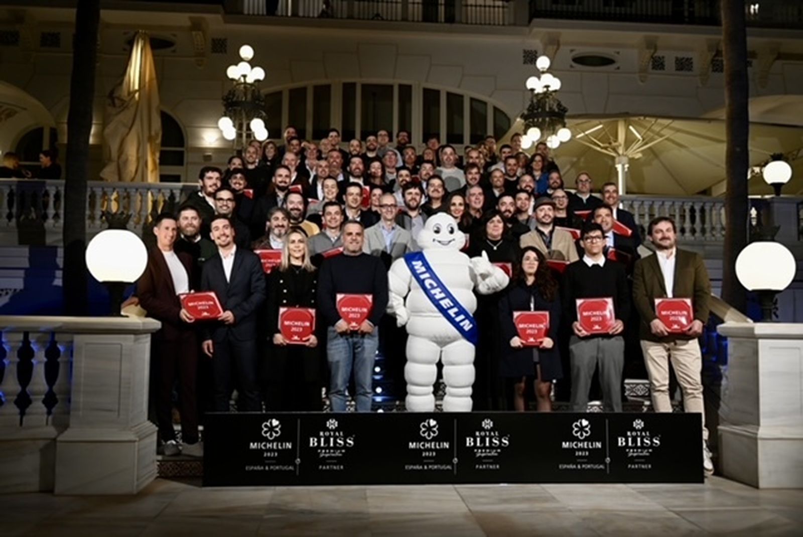 Royal Bliss entregó los distintivos de 'Restaurante recomendado por la Guía MICHELIN España & Portugal 2023' a 93 establecimientos andaluces