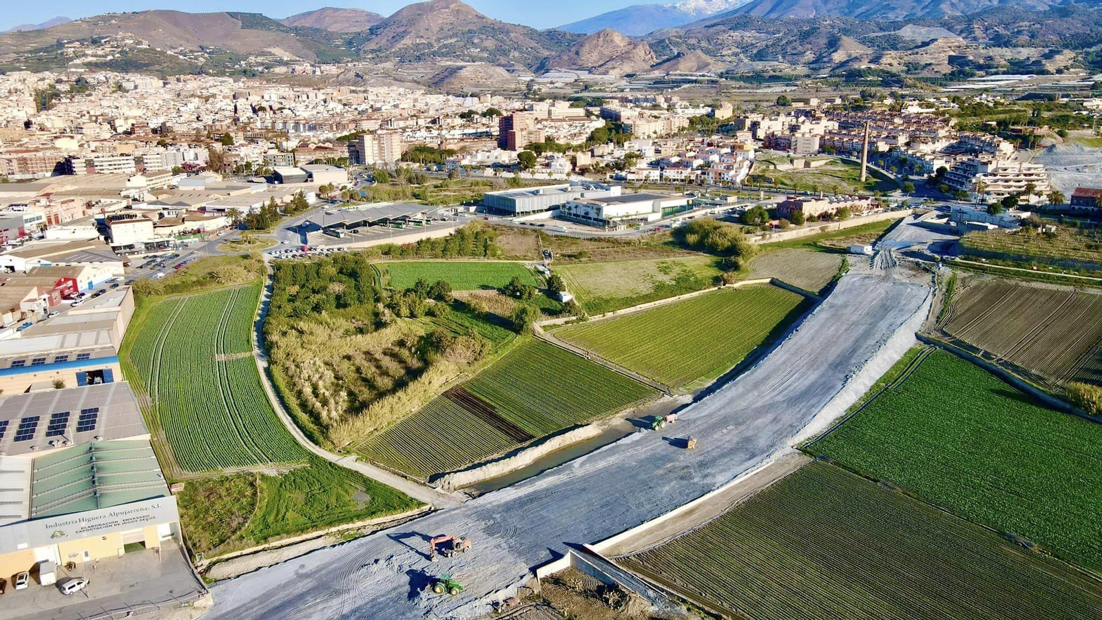 La gran arteria de la Ronda Sur de Motril estará terminada en verano