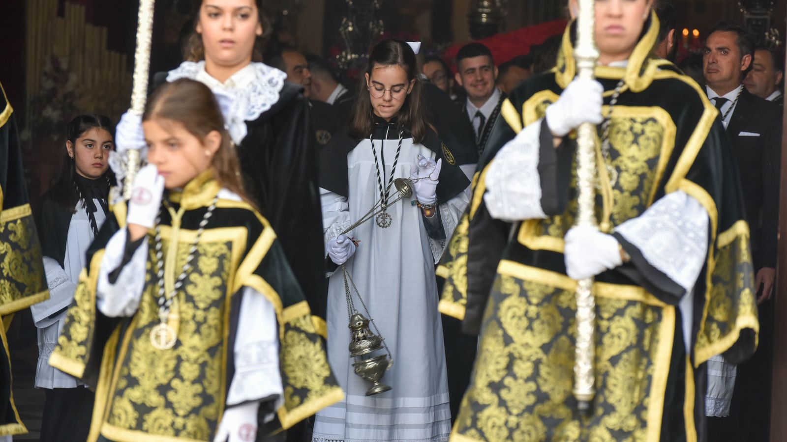 Fotos del Jueves Santo en San Roque: La Buena Muerte y Amargura
