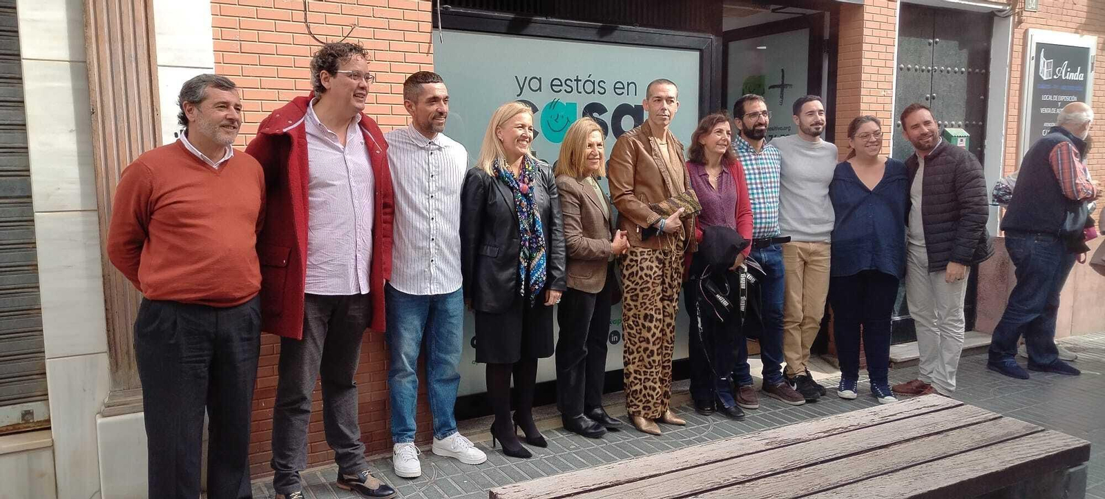 Una imagen de la presentación del centro comunitario de Apoyo Positivo en El Puerto.