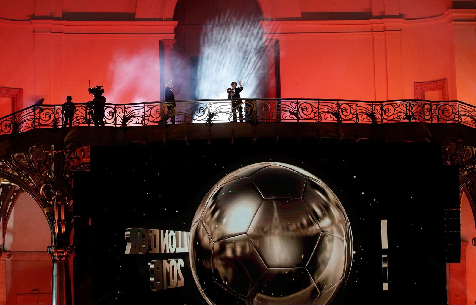 Las imágenes de la gala del Balón de Oro 2018