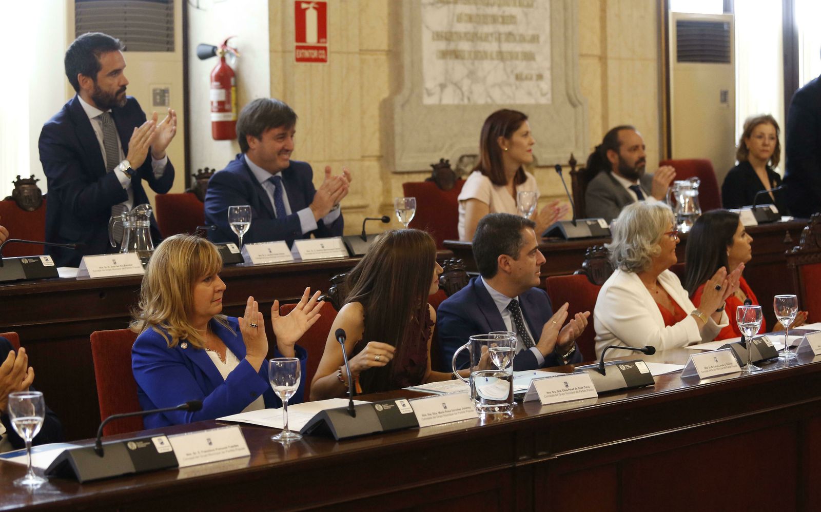 Las fotos de la constitución del Ayuntamiento de Málaga