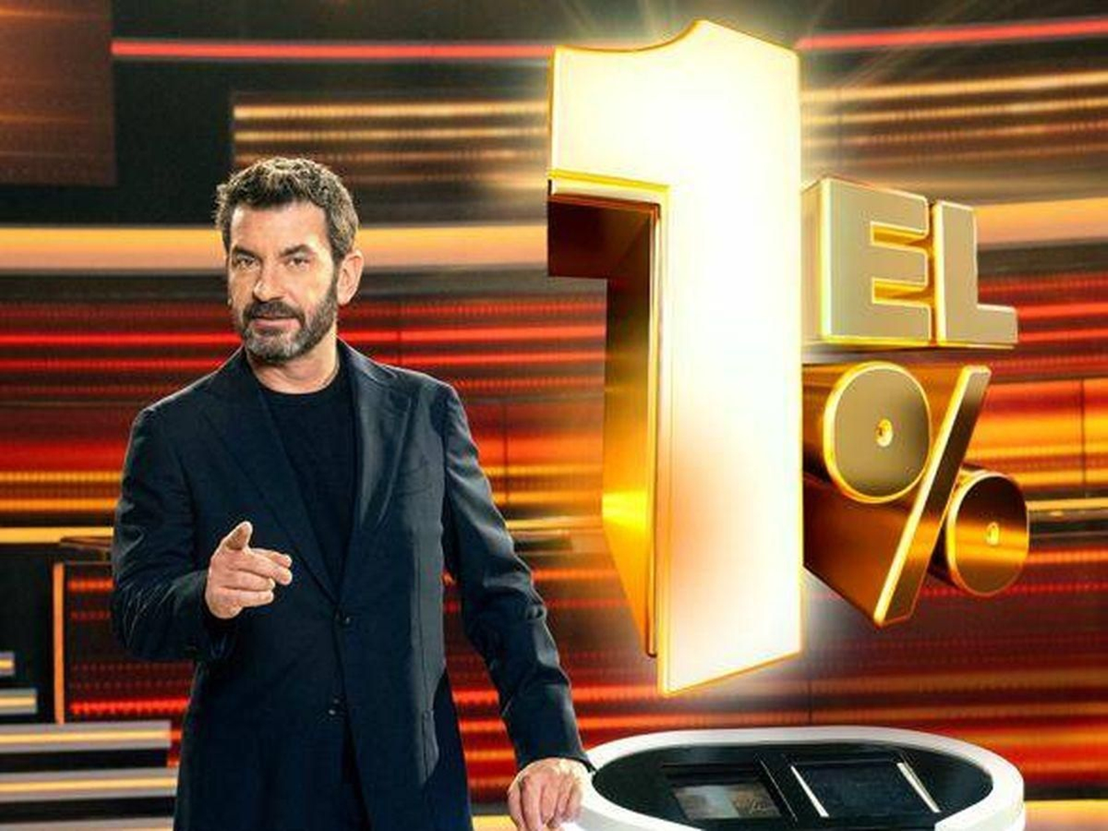 Arturo Valls en una promoción de 'El 1%'