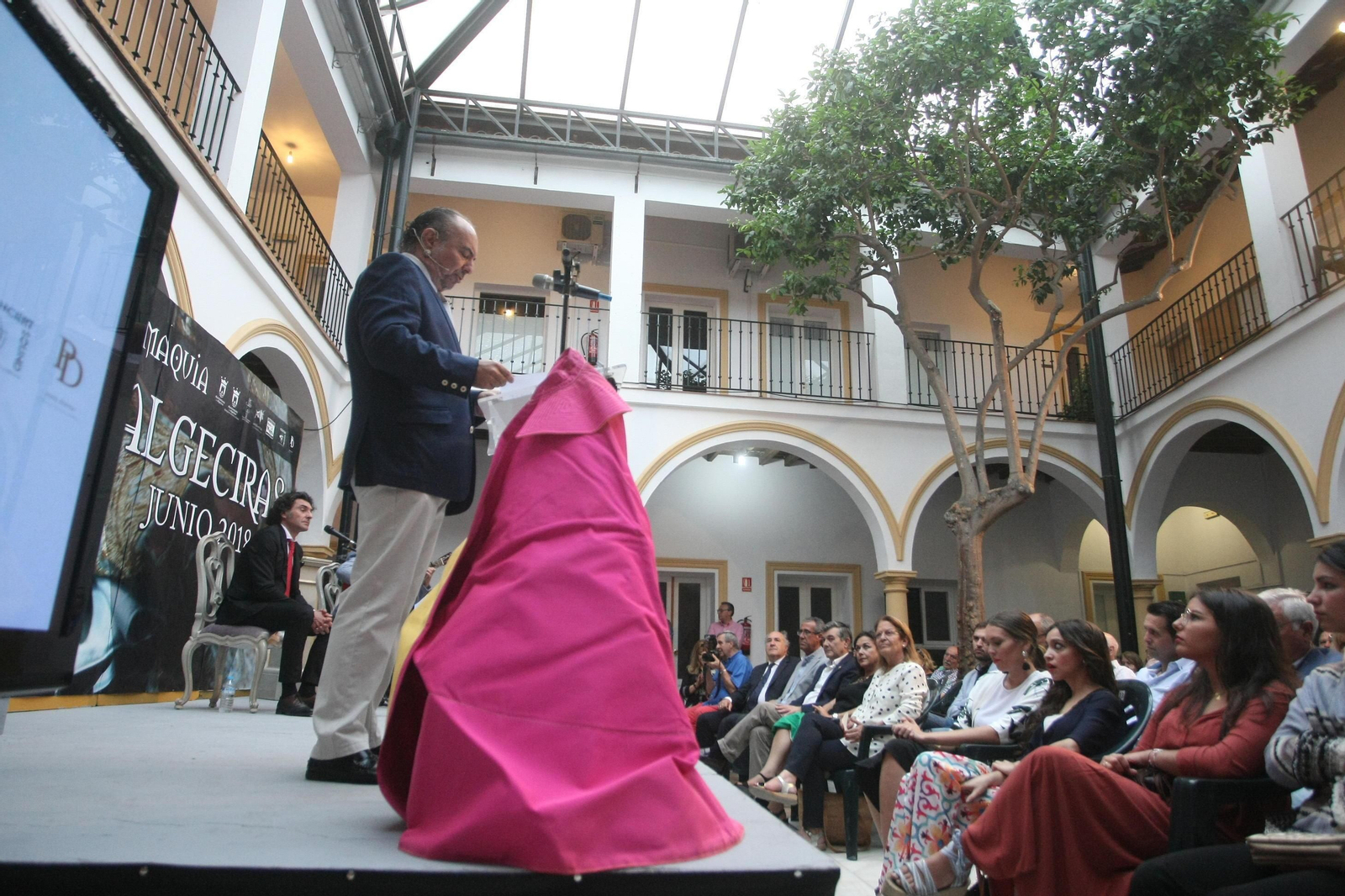 Juan Belmonte, en un momento del pregón.