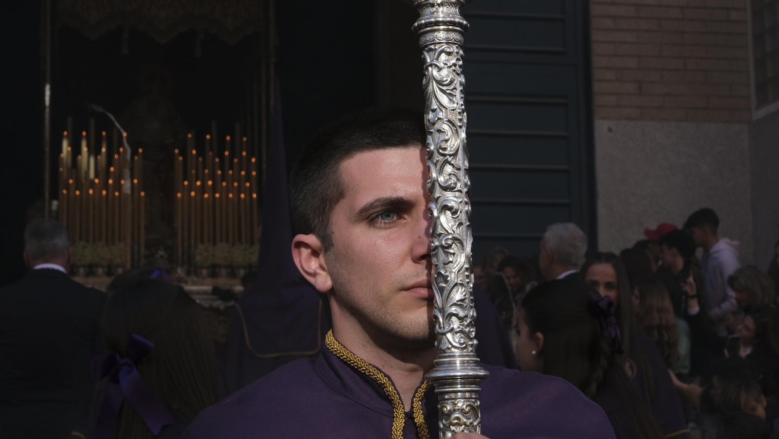 La procesión de Pasión en Almería, en imágenes