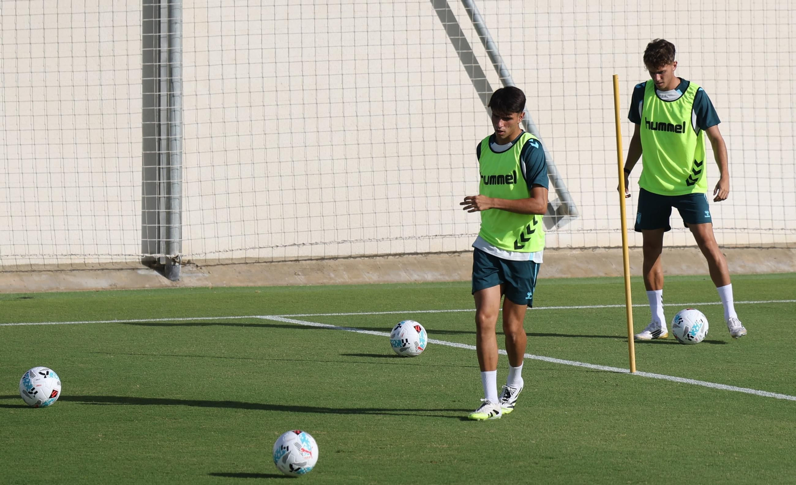 El Málaga CF se muda a la Ciudad Deportiva sin Eneko Jauregi