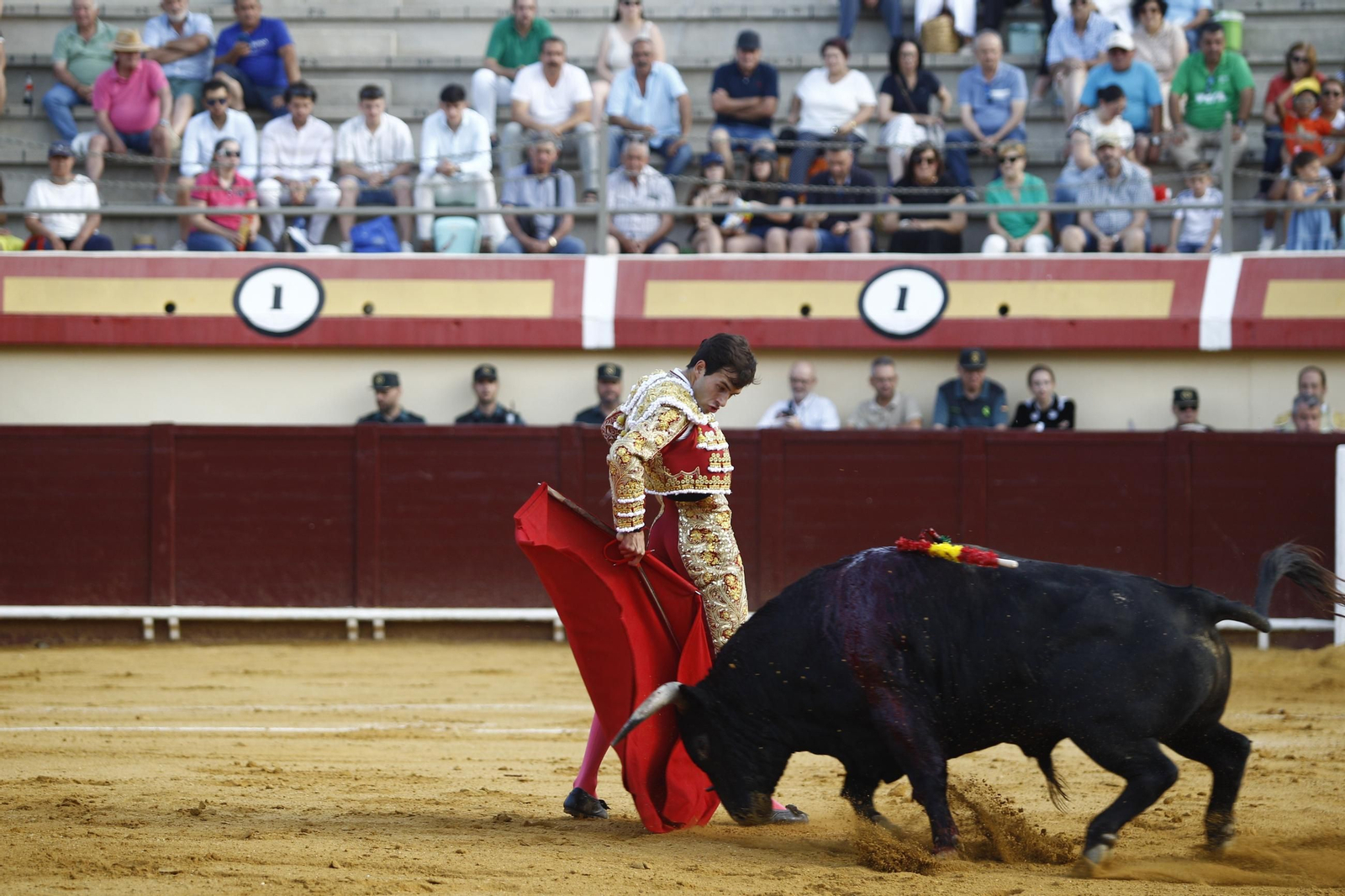 Corrida de toros en Vera, en imágenes