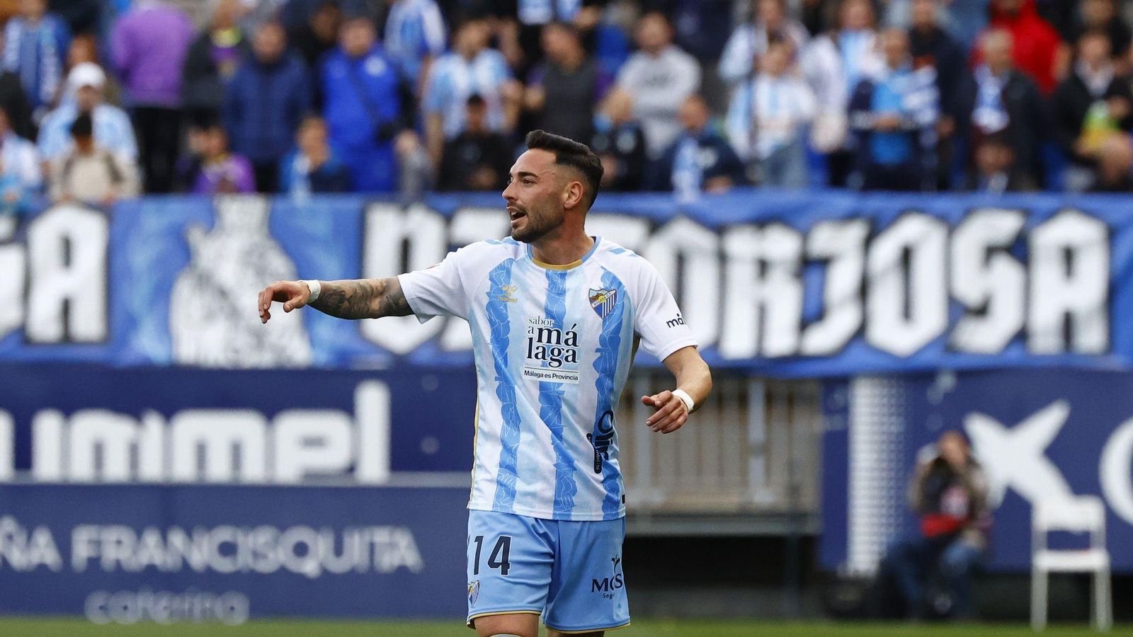 El Málaga CF-Racing de Ferrol, en fotos