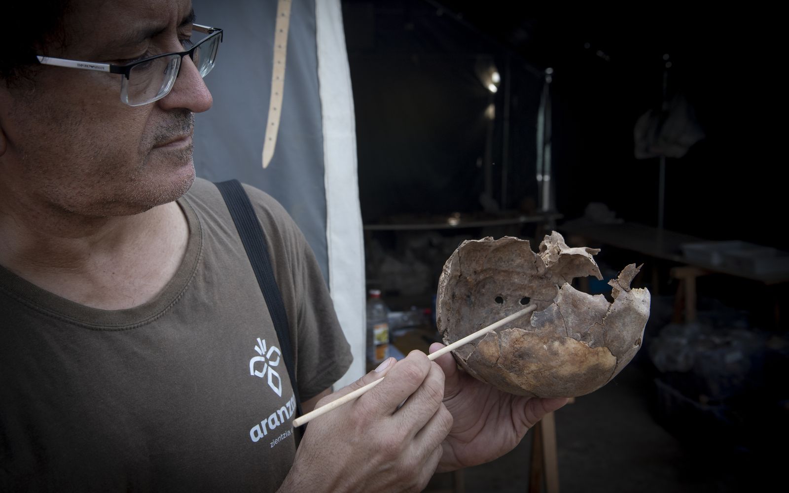 Imágenes de la fosa común de Pico Reja, en el cementerio de San Fernando