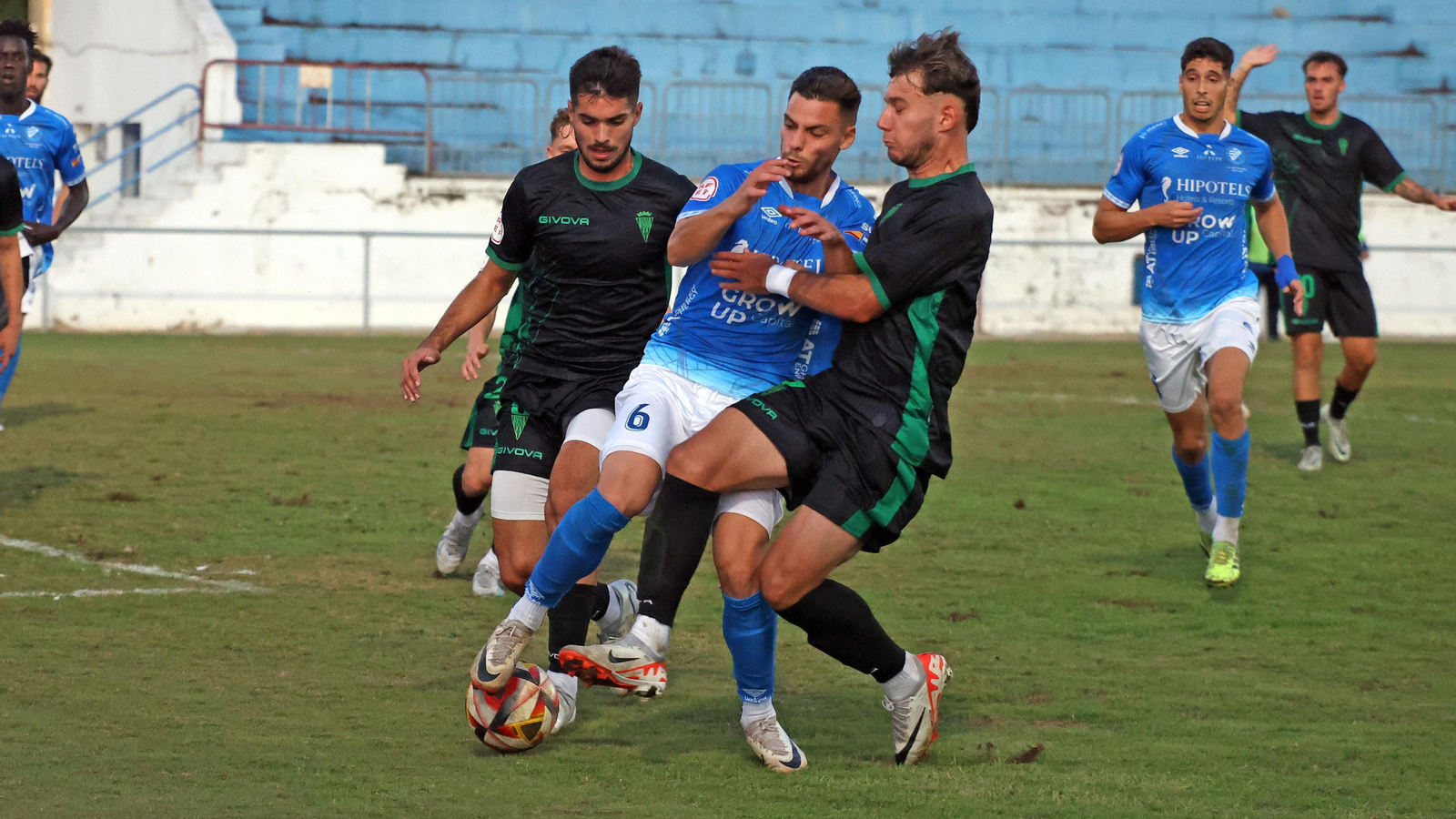 Xerez DFC - Córdoba B en el Pedro S. Garrido de Jerez