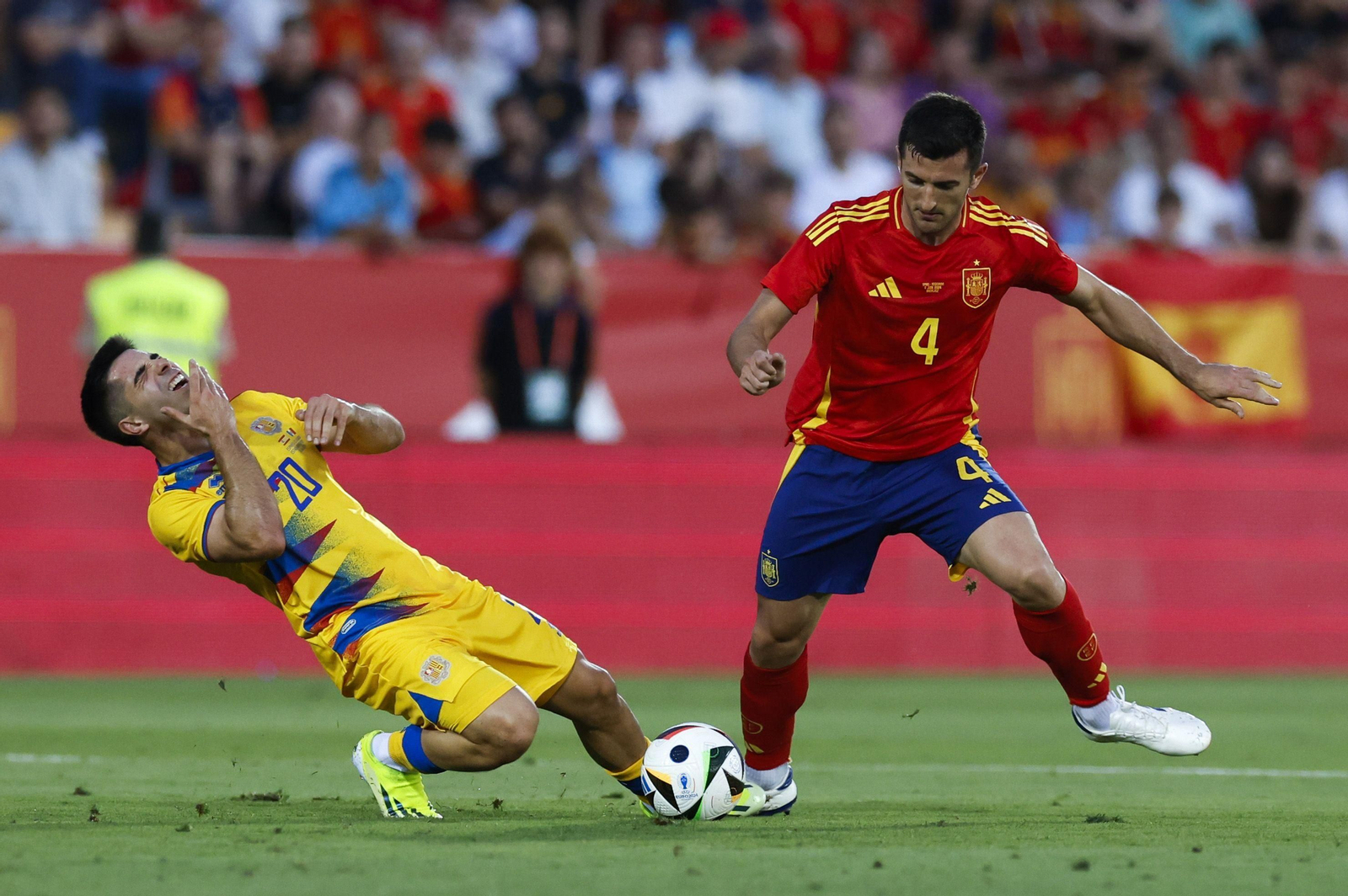 Las fotos del España - Andorra en Badajoz