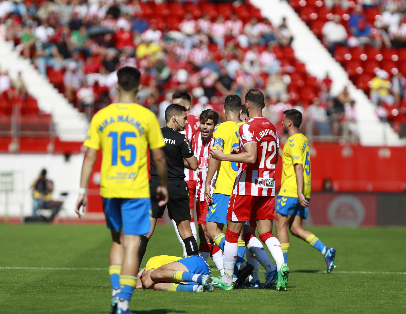 Imágenes del partido U.D. Almería-U.D. Las Palmas
