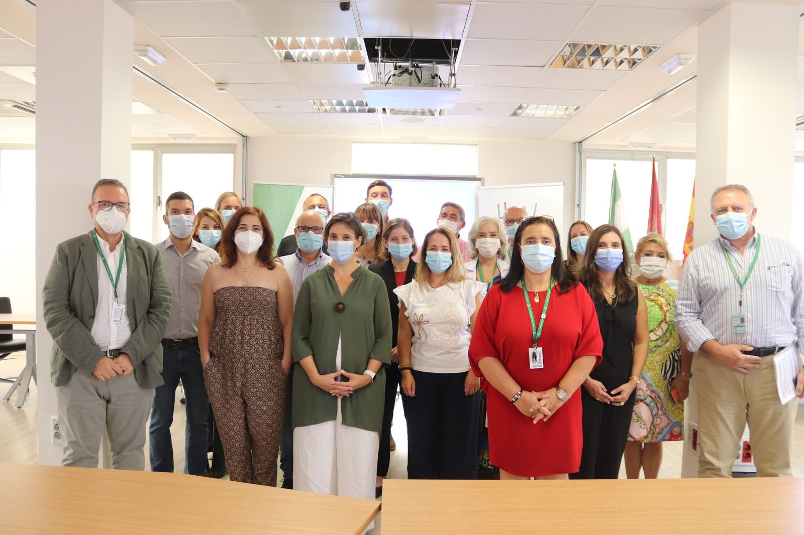 Recepción del equipo luso.